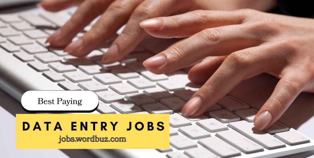 Best paying online jobs in data entry